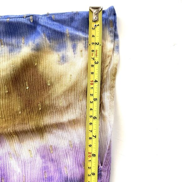 ZARA Women’s Multicolored Tie Dye Gold Dots Resort Dress FW23 7912/034 - Picture 10 of 11